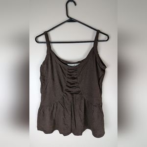 Women's Large brown Tommy Hilfiger tank too
